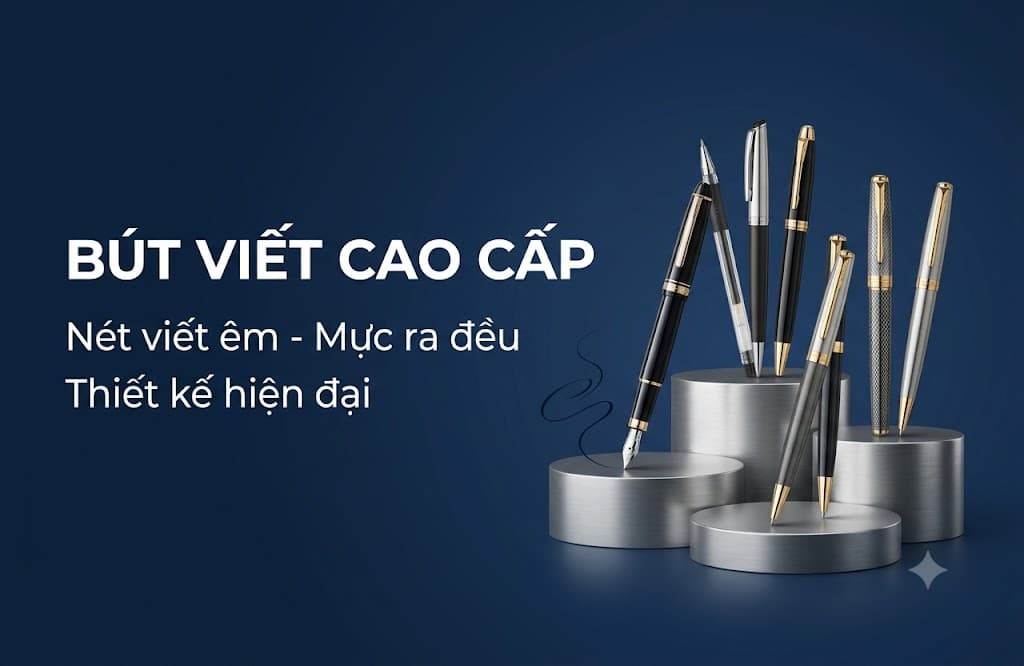 Banner bút viết cao cấp Hải Hà