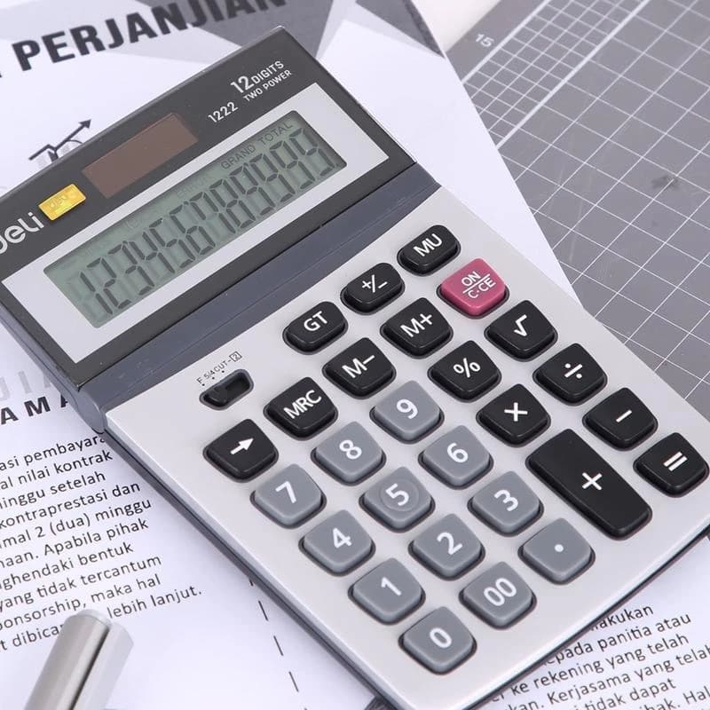 Ảnh sản phẩm MÁY TÍNH DELI 12 SỐ E1222